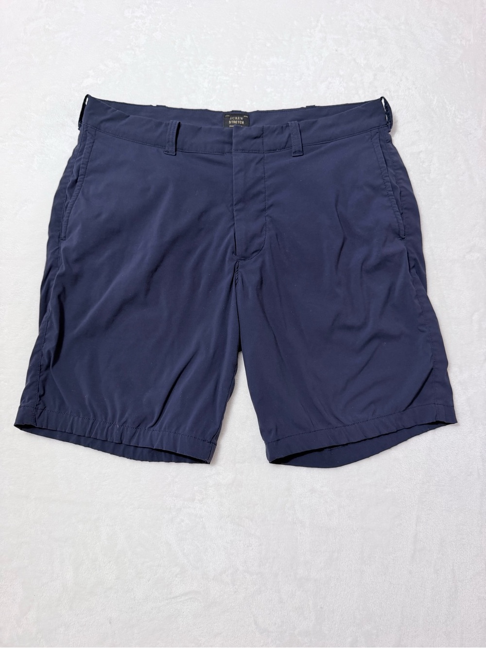 J.Crew Men’s Stretch Navy Blue Chino Shorts Size 33